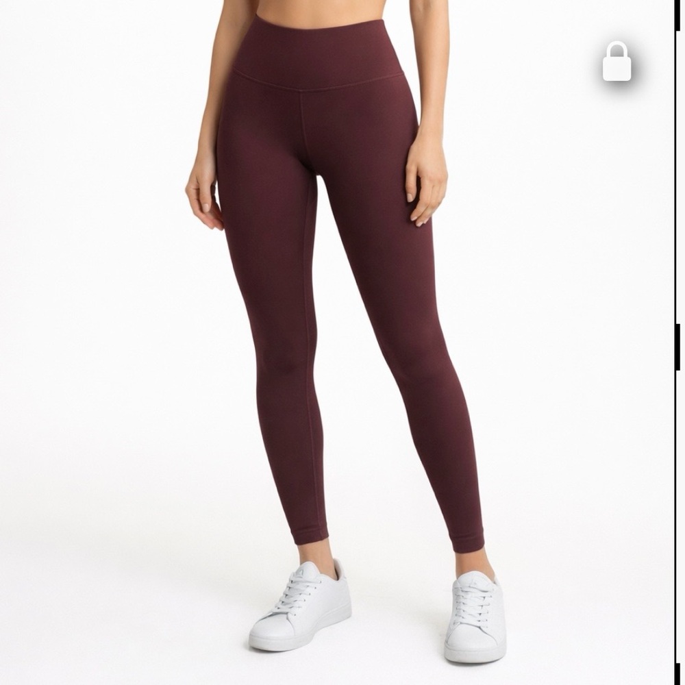 SET Active Leggings Woman’s sz XS Brown Activewear Medium/High Compression